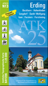 ATK25-N13 Erding (Amtliche Topographische Karte 1:25000) - 