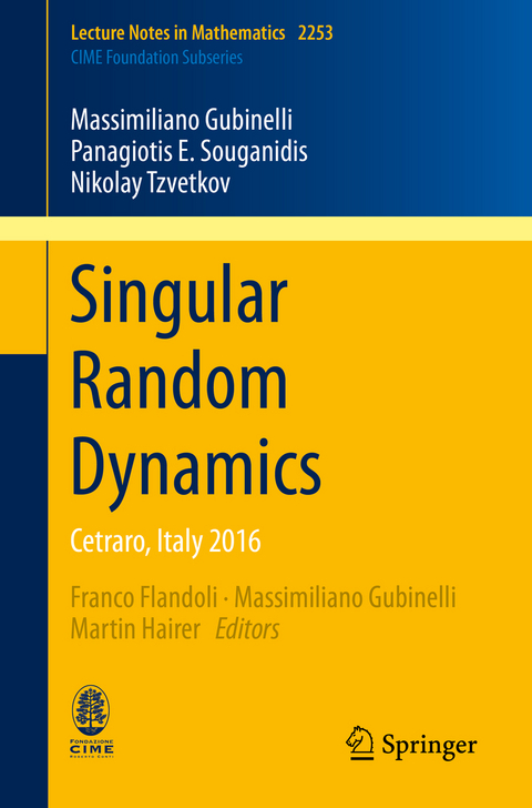 Singular Random Dynamics - Massimiliano Gubinelli, Panagiotis E. Souganidis, Nikolay Tzvetkov