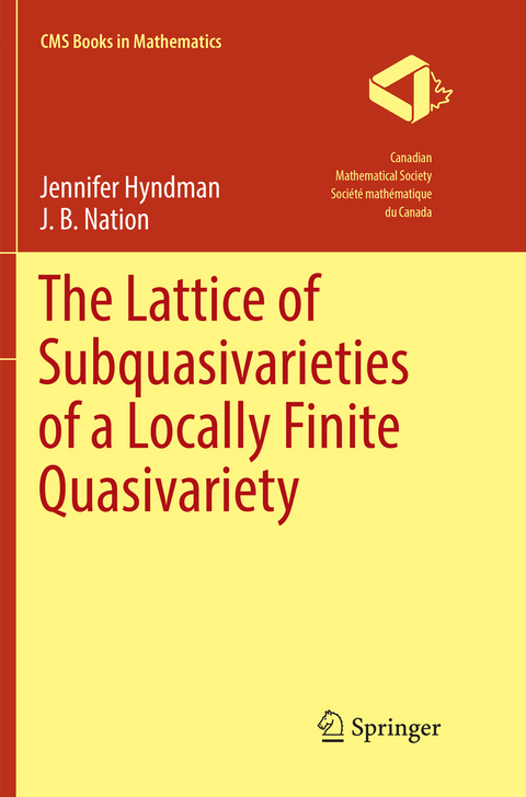 The Lattice of Subquasivarieties of a Locally Finite Quasivariety - Jennifer Hyndman, J. B. Nation