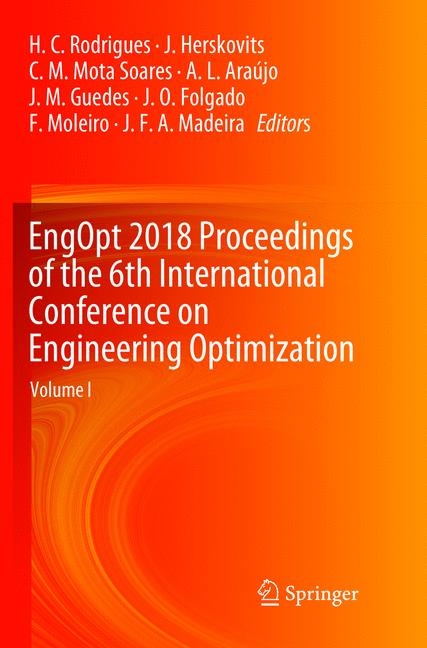 EngOpt 2018 Proceedings of the 6th International Conference on Engineering Optimization - 