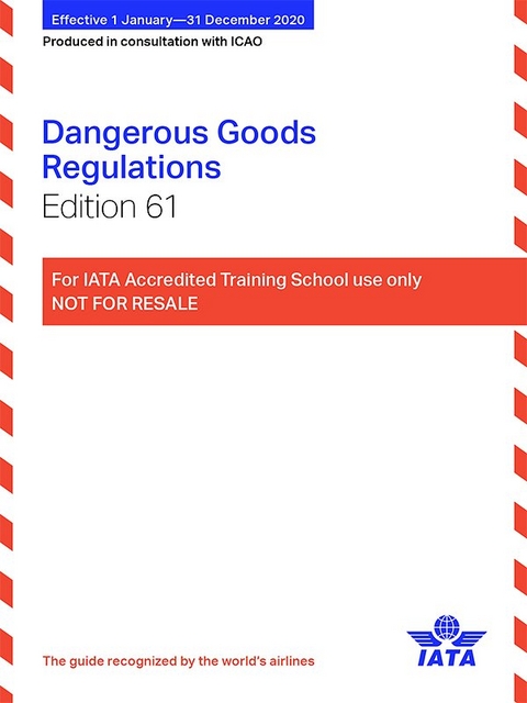 IATA Dangerous Goods Regulations 2020 - Englisch, 61. Ed.