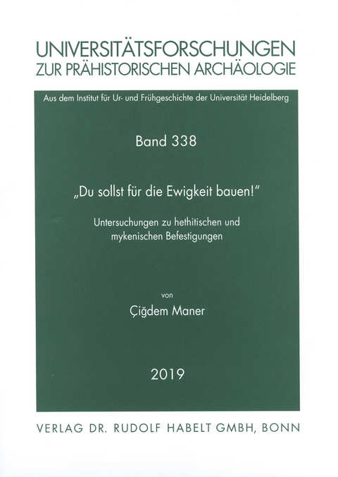 "Du sollst für die Ewigkeit bauen!" - Cigdem Maner