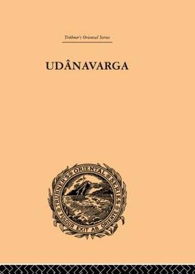 Udanavarga -  W. Woodville Rockhill