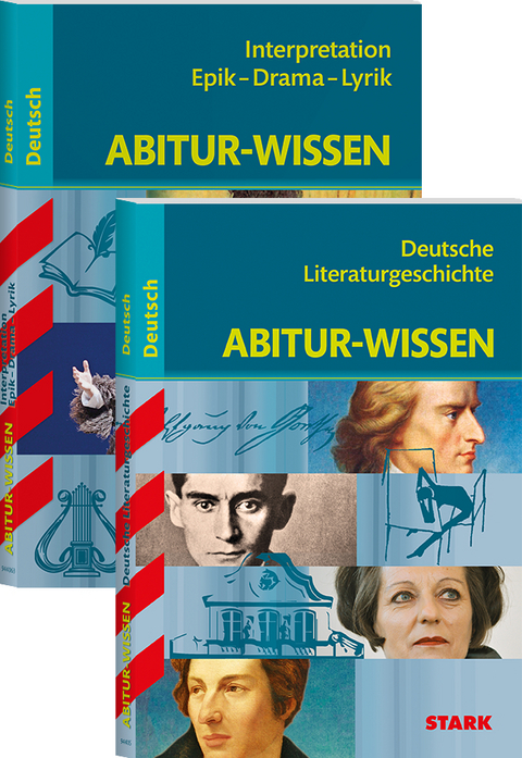 STARK Abitur-Wissen Deutsch - Literaturgeschichte + Interpretationen Epik, Drama, Lyrik