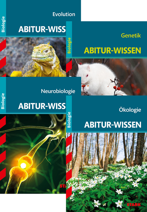 STARK Abitur-Wissen Biologie Bände 1-4 - Dr. Thomas Kappel, Dr. Albert Kollmann, Dr. Henning Kunze, Dr. Ole Müller