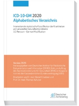 ICD-10-GM 2020 Alphabetisches Verzeichnis - Graubner, Bernd; Auhuber, Thomas