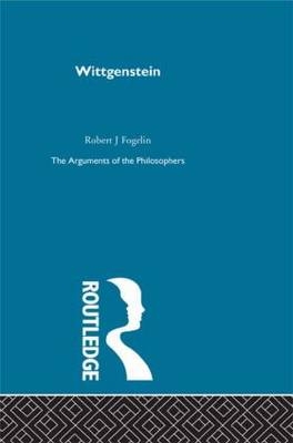 Wittgenstein-Arg Philosophers -  Robert Fogelin