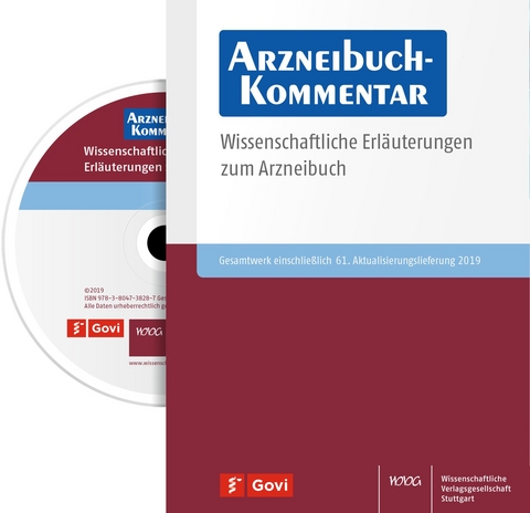 Arzneibuch-Kommentar DVD/Online VOL 61 - 