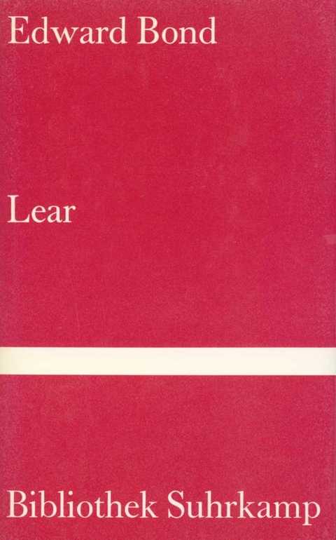 Lear - Edward Bond