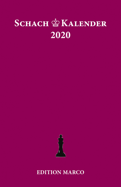 Schachkalender 2020 - 