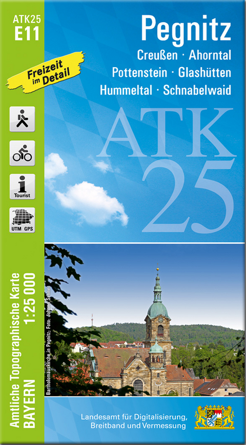 ATK25-E11 Pegnitz (Amtliche Topographische Karte 1:25000)