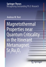 Magnetothermal Properties near Quantum Criticality in the Itinerant Metamagnet Sr3Ru2O7 - Andreas W Rost
