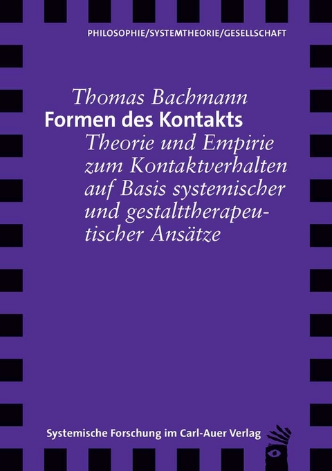 Formen des Kontakts - Thomas Bachmann