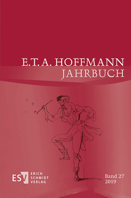 E.T.A. Hoffmann-Jahrbuch 2019 - 