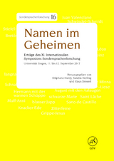 Namen im Geheimen - Klaus Siewert, Sandra Herling, Stéphane Hardy