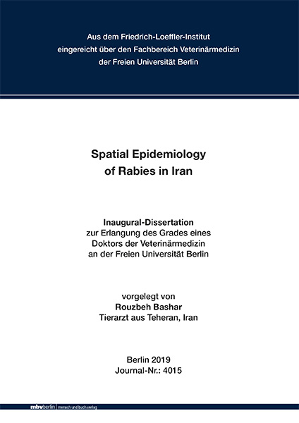 Spatial Epidemiology of Rabies in Iran - Rouzbeh Bashar