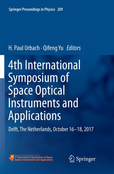 4th International Symposium of Space Optical Instruments and Applications - 