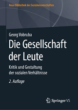 Die Gesellschaft der Leute - Vobruba, Georg