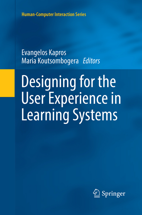 Designing for the User Experience in Learning Systems - 