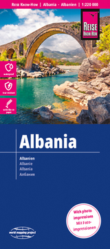 Reise Know-How Landkarte Albanien / Albania (1:220.000) - Peter Rump, Reise Know-How Verlag