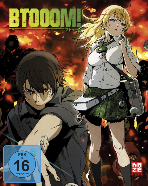 BTOOOM! - DVD Gesamtausgabe (2 DVDs Steelcase) - Kotono Watanabe