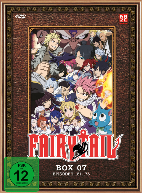 Fairy Tail - TV-Serie - DVD Box 7 (Episoden 151-175) (4 DVDs) - Shinji Ishihira