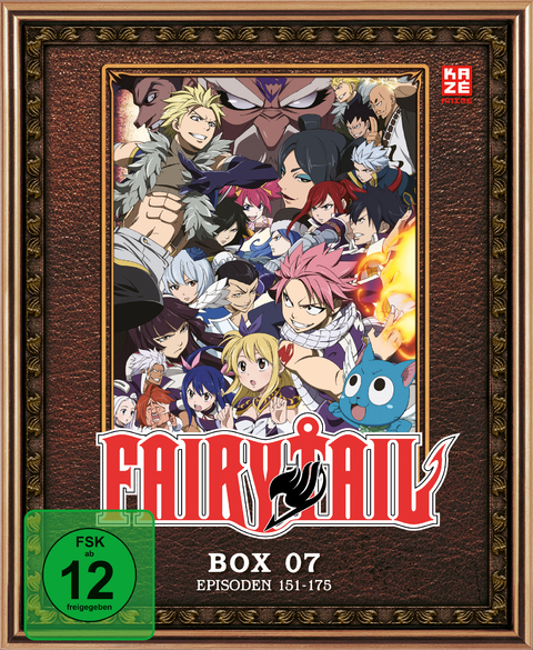 Fairy Tail - TV-Serie - Blu-ray Box 7 (Episoden 151-175) (3 Blu-rays) - Shinji Ishihira