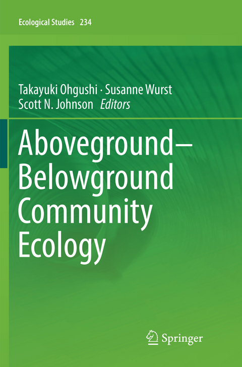 Aboveground–Belowground Community Ecology - 