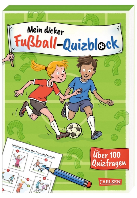 Mein dicker Fußball-Quizblock - Cordula Thörner