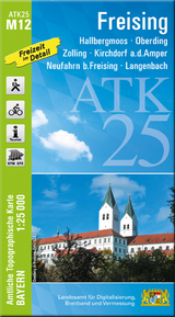 ATK25-M12 Freising (Amtliche Topographische Karte 1:25000) - 