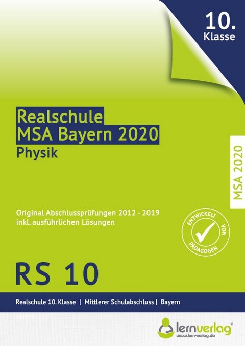 Original Abschlussprüfungen Physik Realschule Bayern