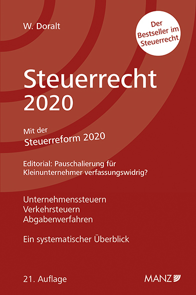 Steuerrecht 2020 - Werner Doralt