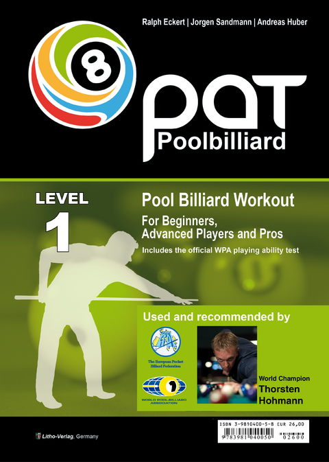 Pool Billiard Workout PAT Level 1 - Ralph Eckert, Jorgen Sandmann, Andreas Huber