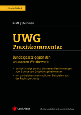 UWG - Praxiskommentar - Kraft, Rainer Maria; Steinmair, Boris