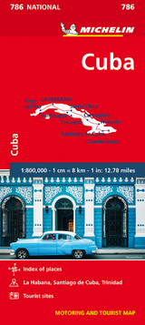 Cuba - Michelin National Map 786 -  Michelin