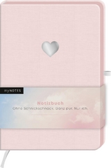 myNOTES Notizbuch A5 Classics Herz rosa