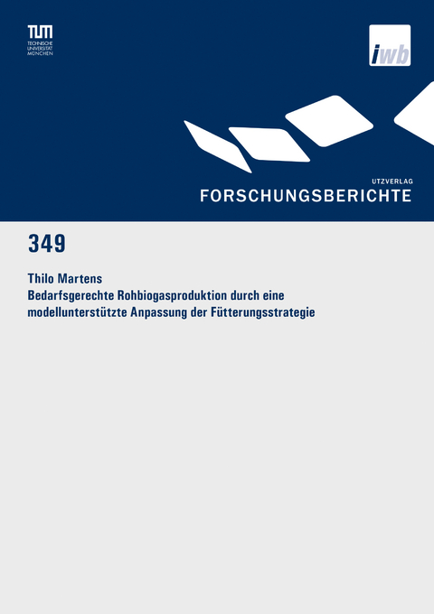 Bedarfsgerechte Rohbiogasproduktion durch eine modellunterstützte Anpassung der Fütterungsstrategie - Thilo Martens