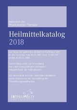 Heilmittelkatalog 2018 - Heilmittel der Physikalische Therapie - 