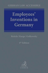 Employees' Inventions in Germany - Reitzle, Helmuth; Karge, Peter; Golkowsky, Stefan