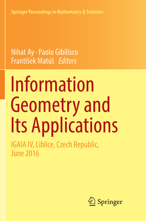 Information Geometry and Its Applications - 