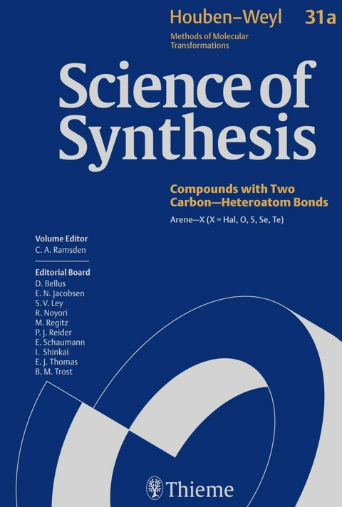 Science of Synthesis: Houben-Weyl Methods of Molecular Transformations  Vol. 31a - 