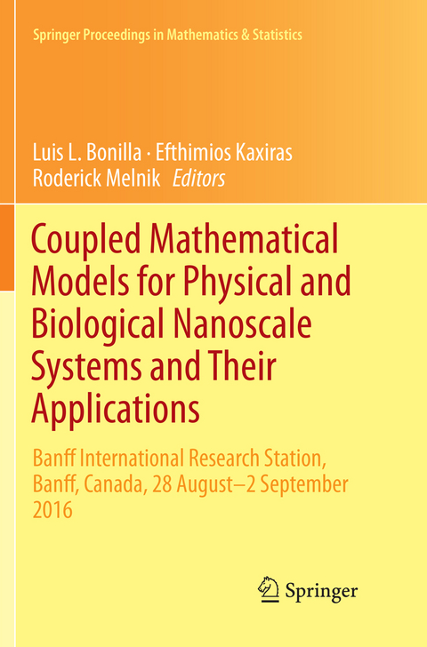 Coupled Mathematical Models for Physical and Biological Nanoscale Systems and Their Applications - 