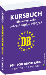 Kursbuch der Deutschen Reichsbahn 1986/1987 - 
