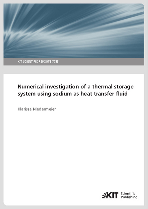 Numerical investigation of a thermal storage system using sodium as heat transfer fluid - Klarissa Niedermeier