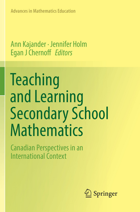 Teaching and Learning Secondary School Mathematics - 