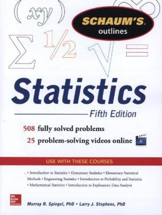 Schaum's Outline of Statistics, 5th Edition -  Murray R. Spiegel