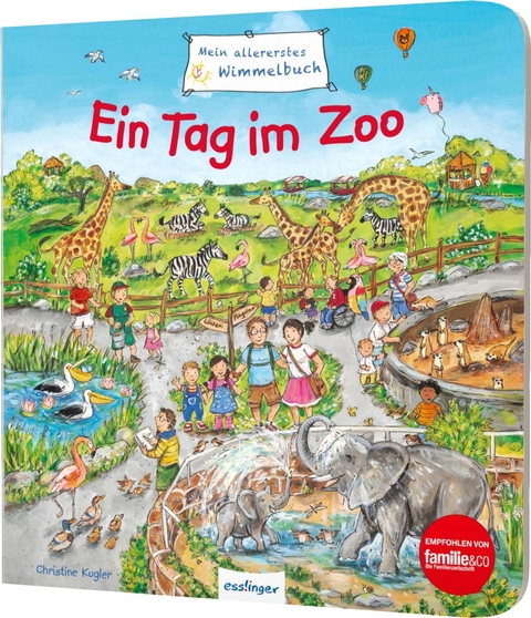 Mein allererstes Wimmelbuch: Ein Tag im Zoo - Sibylle Schumann