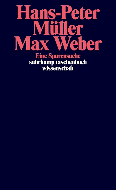 Max Weber - Hans-Peter Müller