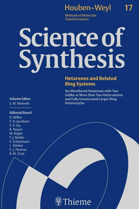 Science of Synthesis: Houben-Weyl Methods of Molecular Transformations  Vol. 17 - 