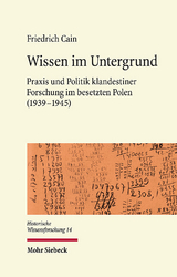 Wissen im Untergrund - Friedrich Cain